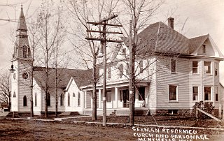 German Reformed Church and Parsonage, Monticello, Wis.